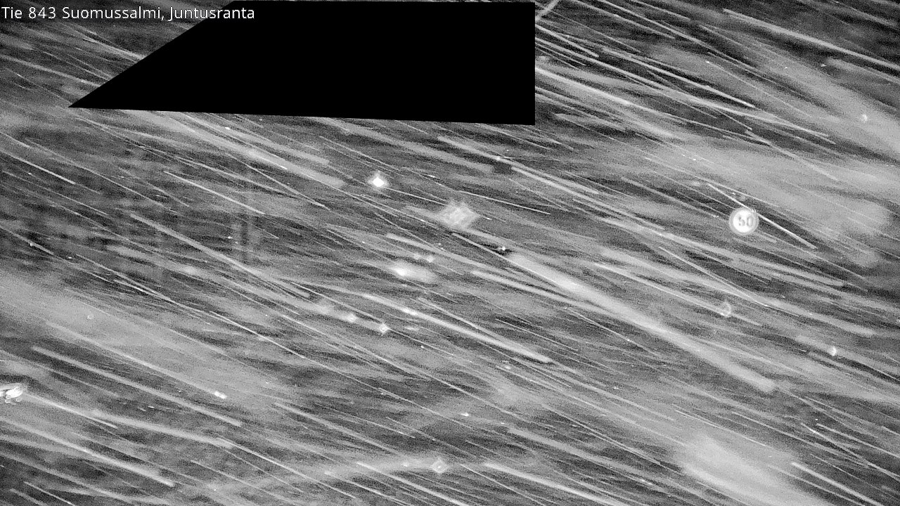Kelikamerat Kuva Tie 843 Suomussalmi, Juntusranta, Suomussalmi, Kainuu