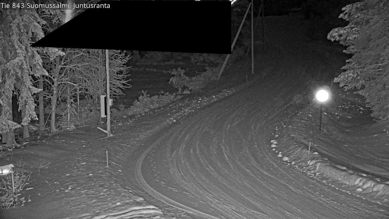 Kelikamerat Kuva Tie 843 Suomussalmi, Juntusranta, Suomussalmi, Kainuu