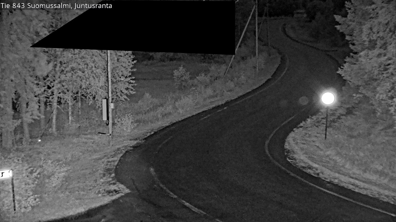 Kelikamerat Kuva Tie 843 Suomussalmi, Juntusranta, Suomussalmi, Kainuu