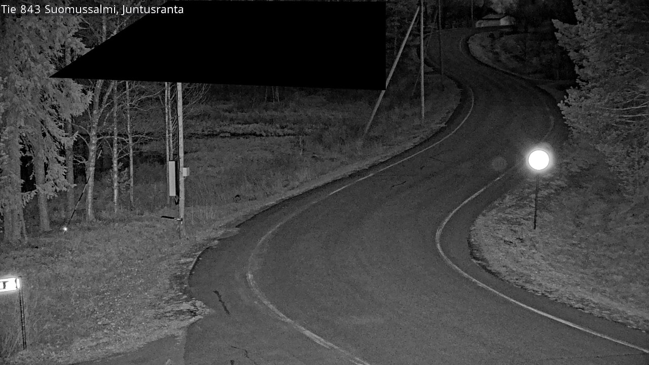 Kelikamerat Kuva Tie 843 Suomussalmi, Juntusranta, Suomussalmi, Kainuu