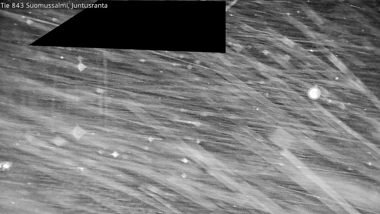 Kelikamerat Kuva Tie 843 Suomussalmi, Juntusranta, Suomussalmi, Kainuu