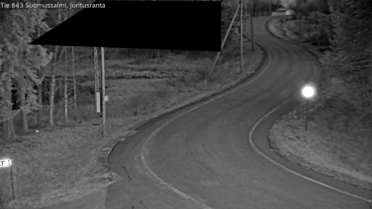 Kelikamerat Kuva Tie 843 Suomussalmi, Juntusranta, Suomussalmi, Kainuu