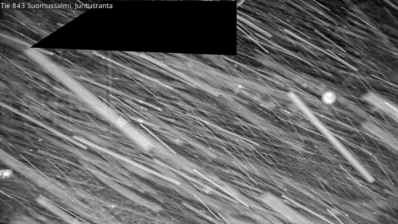 Kelikamerat Kuva Tie 843 Suomussalmi, Juntusranta, Suomussalmi, Kainuu