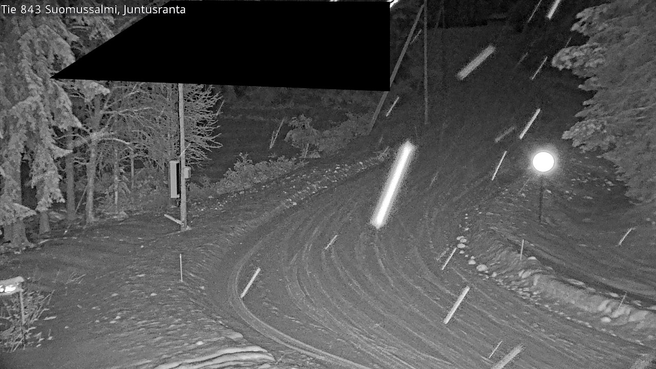 Kelikamerat Kuva Tie 843 Suomussalmi, Juntusranta, Suomussalmi, Kainuu