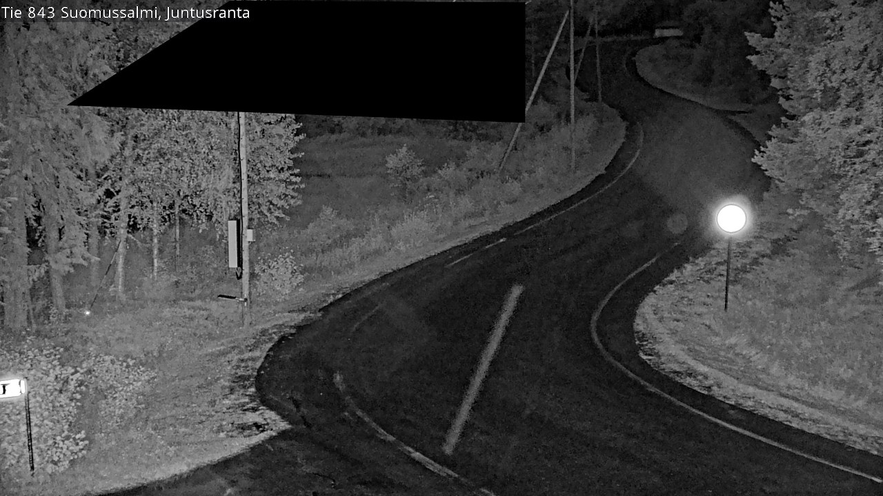 Kelikamerat Kuva Tie 843 Suomussalmi, Juntusranta, Suomussalmi, Kainuu