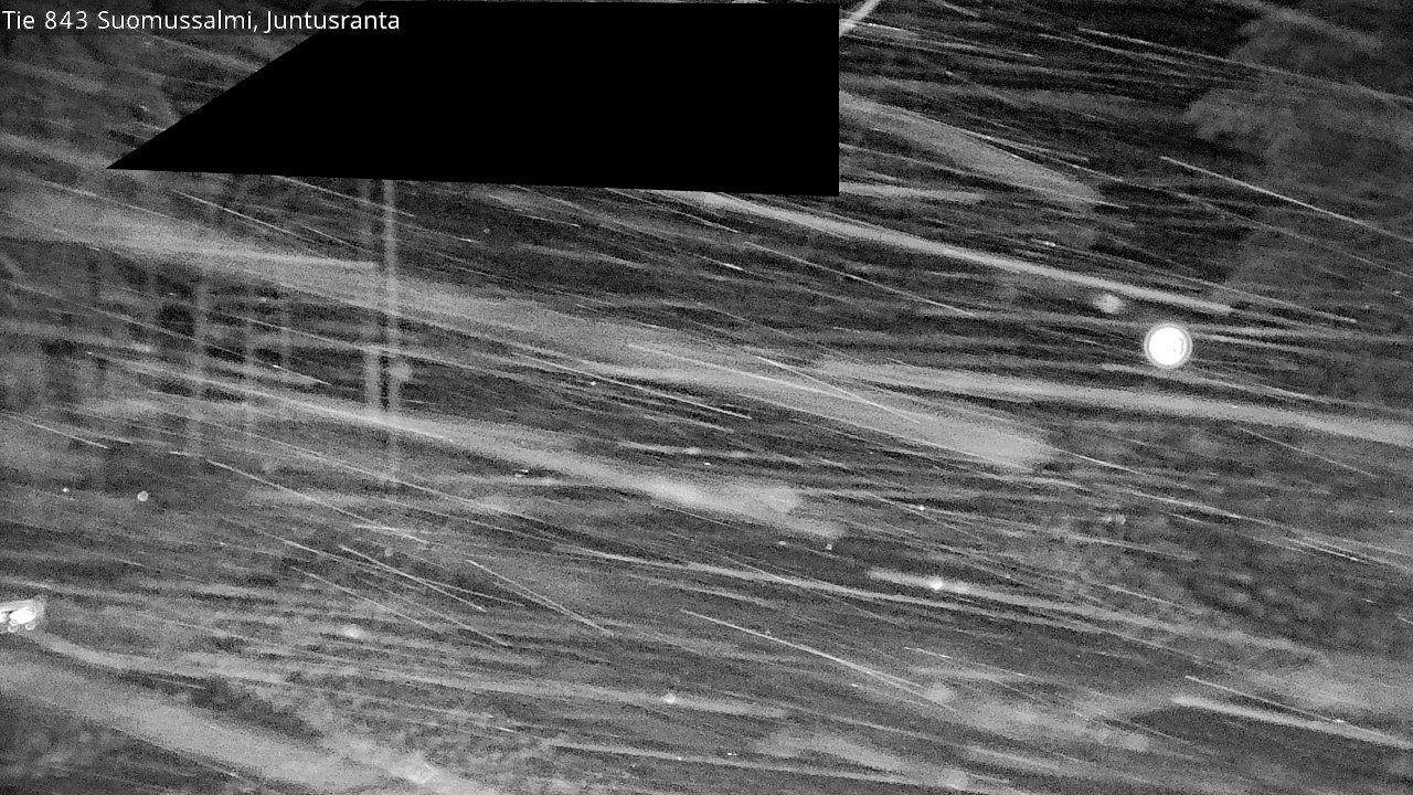 Kelikamerat Kuva Tie 843 Suomussalmi, Juntusranta, Suomussalmi, Kainuu