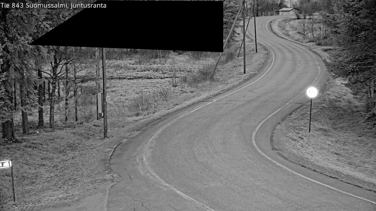 Kelikamerat Kuva Tie 843 Suomussalmi, Juntusranta, Suomussalmi, Kainuu
