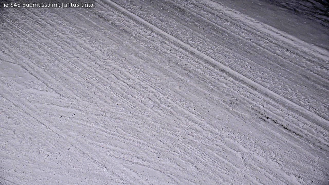 Weather Camera Image Road 843 Suomussalmi, Juntusranta, Suomussalmi, Kainuu