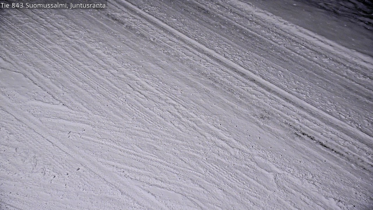 Weather Camera Image Road 843 Suomussalmi, Juntusranta, Suomussalmi, Kainuu