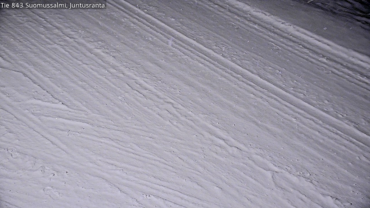Weather Camera Image Road 843 Suomussalmi, Juntusranta, Suomussalmi, Kainuu