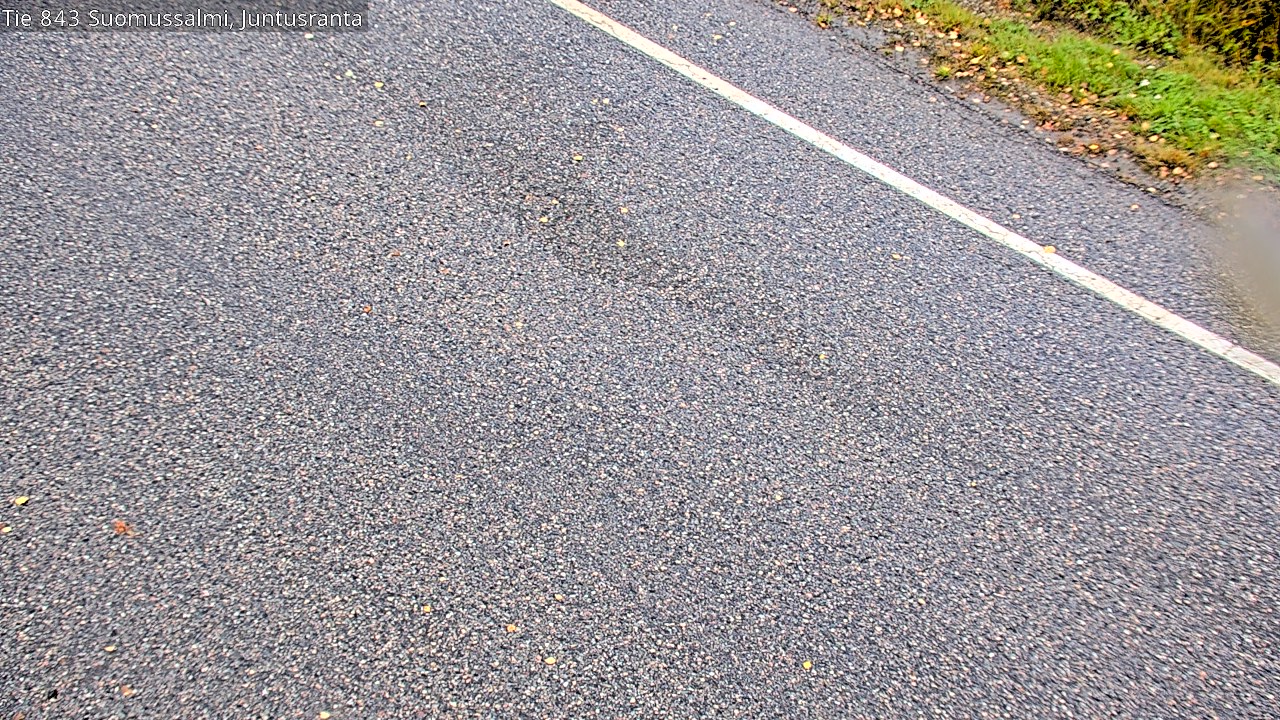 Weather Camera Image Road 843 Suomussalmi, Juntusranta, Suomussalmi, Kainuu
