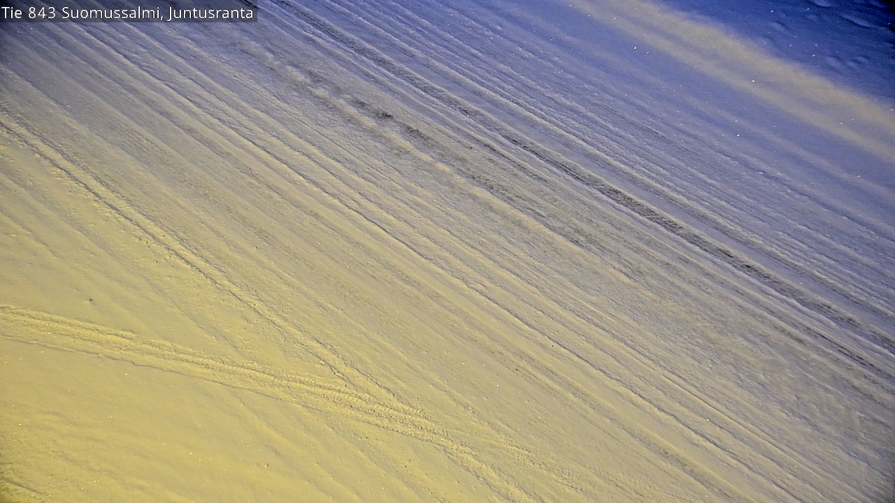 Kelikamerat Kuva Tie 843 Suomussalmi, Juntusranta, Suomussalmi, Kainuu