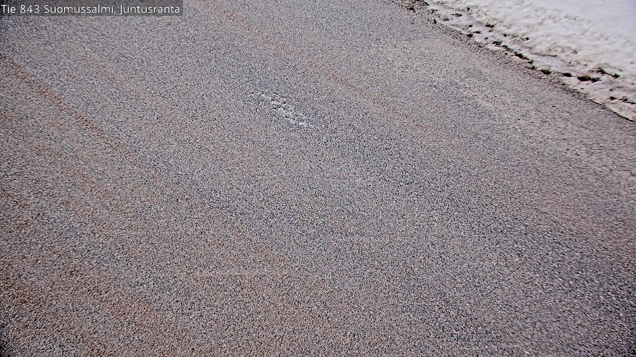 Kelikamerat Kuva Tie 843 Suomussalmi, Juntusranta, Suomussalmi, Kainuu