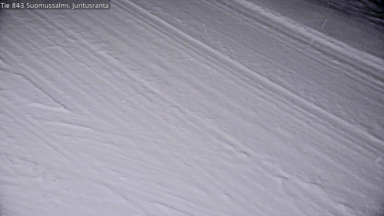 Weather Camera Image Road 843 Suomussalmi, Juntusranta, Suomussalmi, Kainuu
