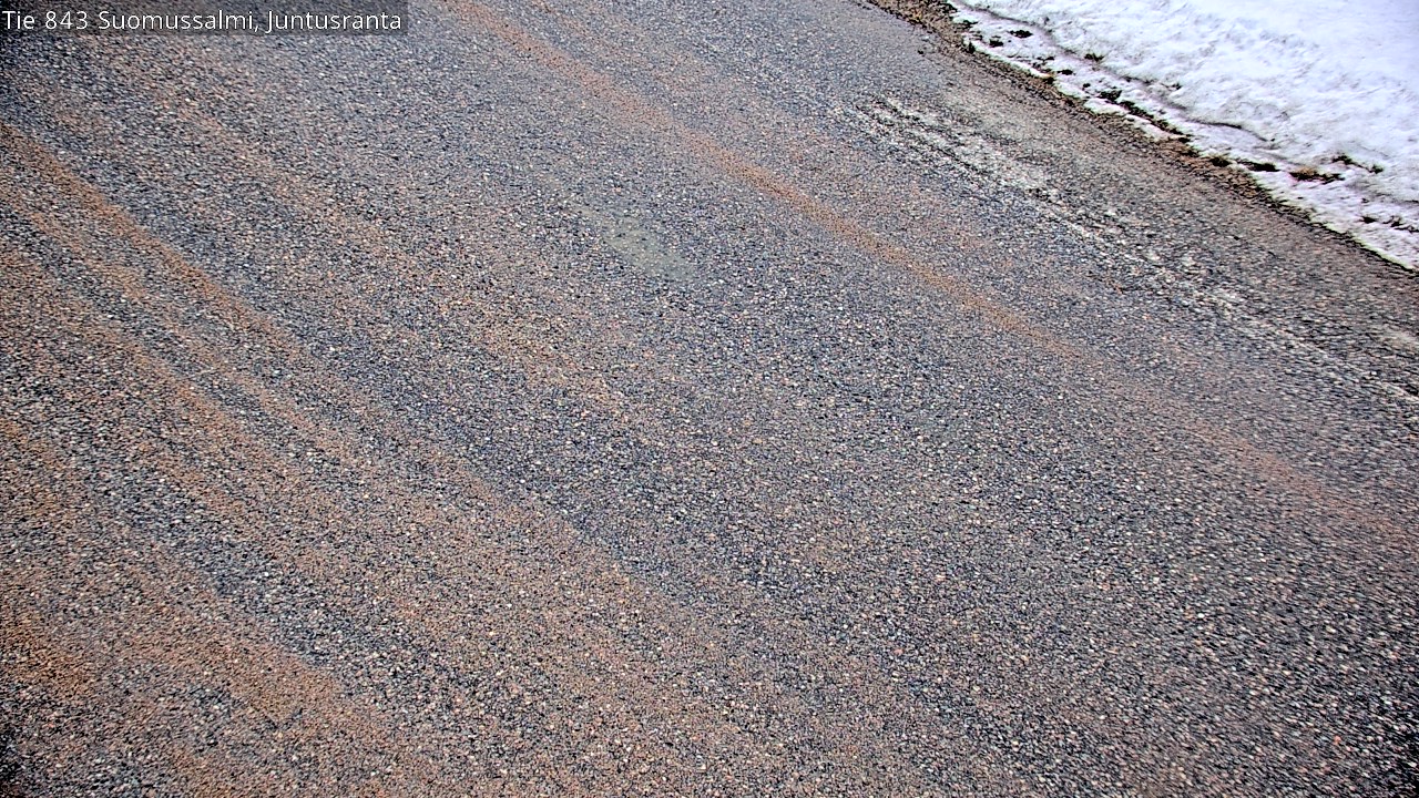 Kelikamerat Kuva Tie 843 Suomussalmi, Juntusranta, Suomussalmi, Kainuu
