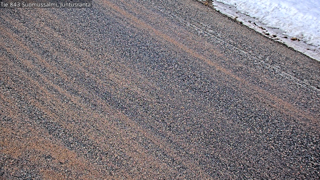 Kelikamerat Kuva Tie 843 Suomussalmi, Juntusranta, Suomussalmi, Kainuu