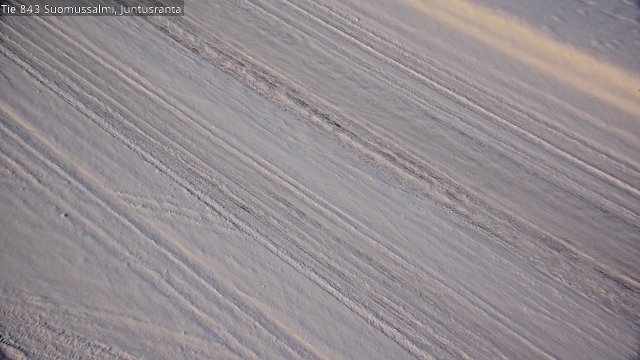 Kelikamerat Kuva Tie 843 Suomussalmi, Juntusranta, Suomussalmi, Kainuu