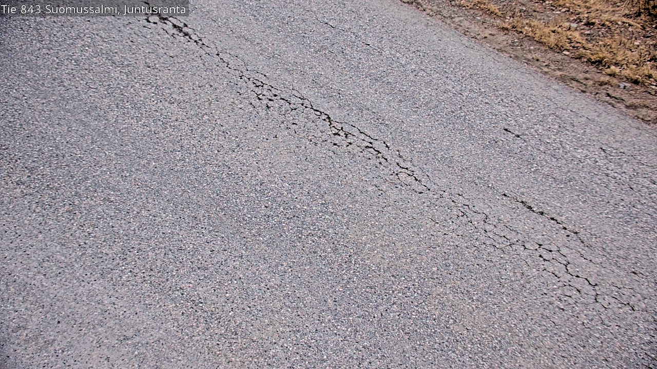 Kelikamerat Kuva Tie 843 Suomussalmi, Juntusranta, Suomussalmi, Kainuu