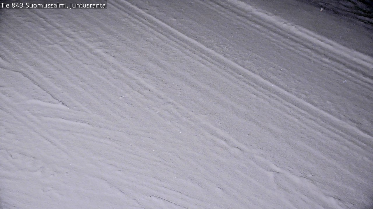 Weather Camera Image Road 843 Suomussalmi, Juntusranta, Suomussalmi, Kainuu
