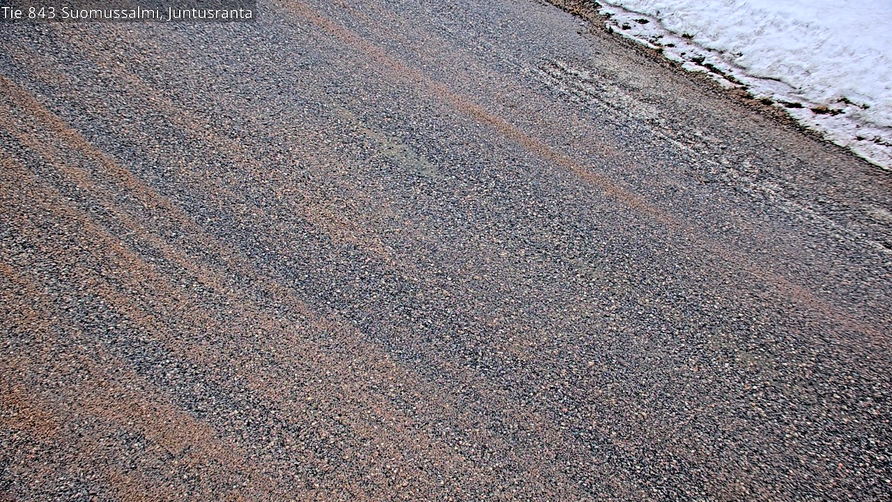 Kelikamerat Kuva Tie 843 Suomussalmi, Juntusranta, Suomussalmi, Kainuu