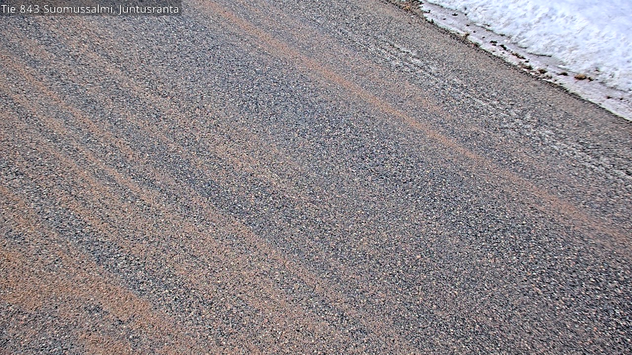 Kelikamerat Kuva Tie 843 Suomussalmi, Juntusranta, Suomussalmi, Kainuu