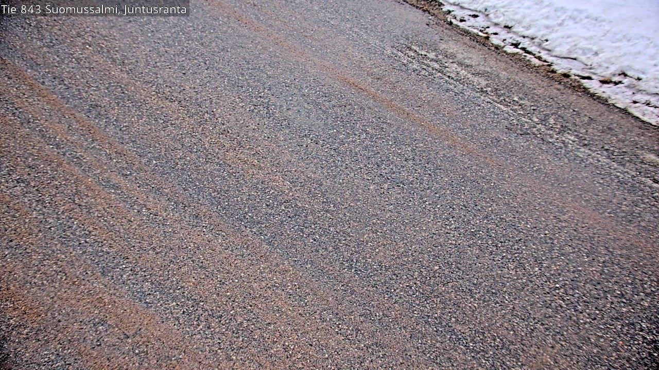 Kelikamerat Kuva Tie 843 Suomussalmi, Juntusranta, Suomussalmi, Kainuu