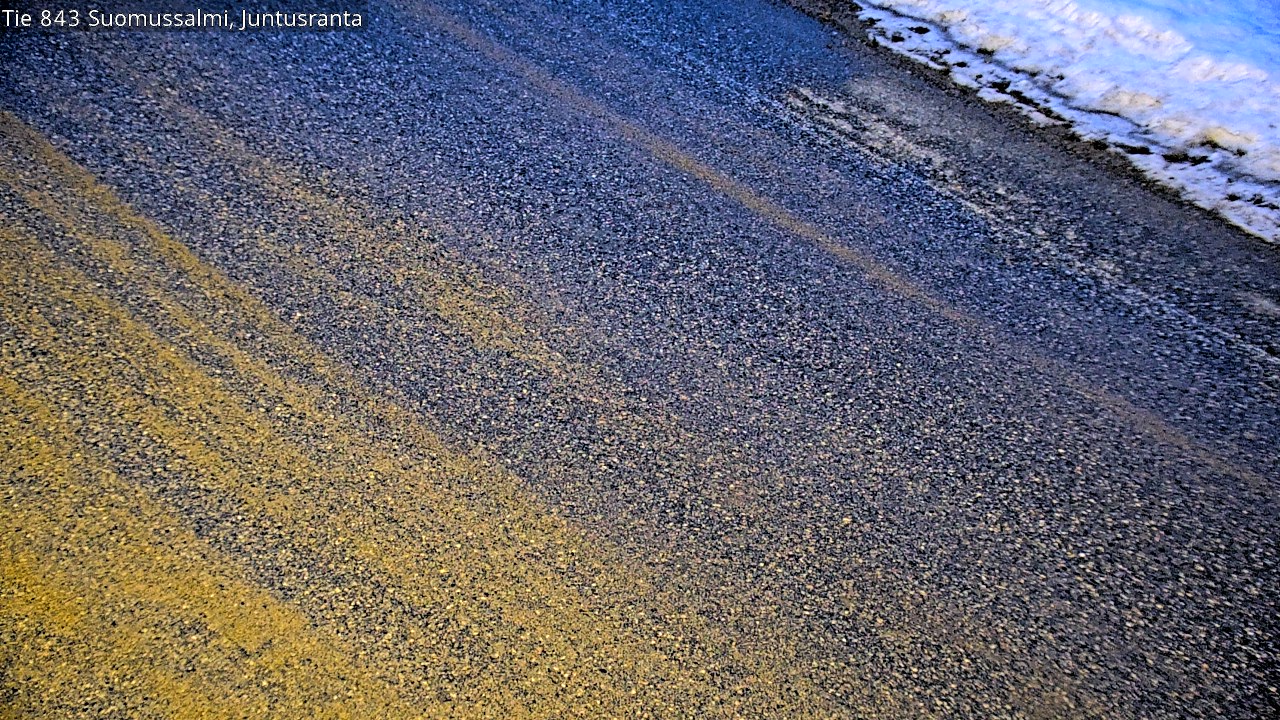 Kelikamerat Kuva Tie 843 Suomussalmi, Juntusranta, Suomussalmi, Kainuu