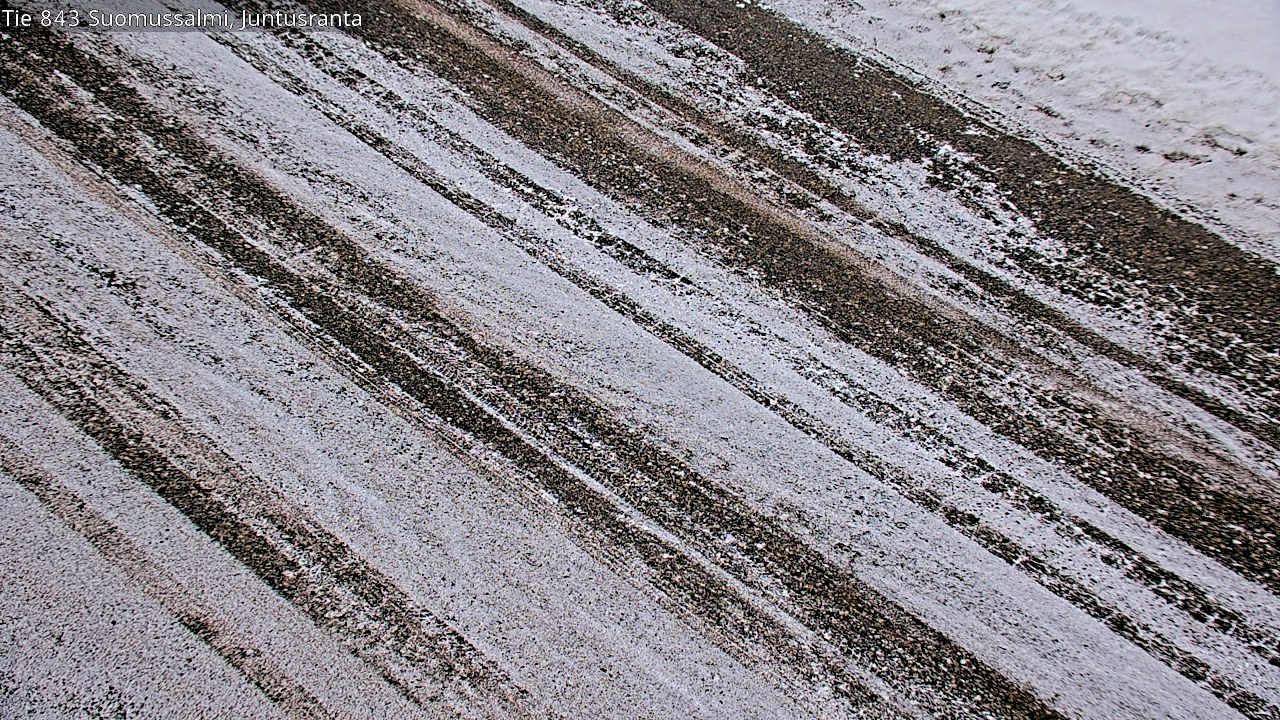 Kelikamerat Kuva Tie 843 Suomussalmi, Juntusranta, Suomussalmi, Kainuu