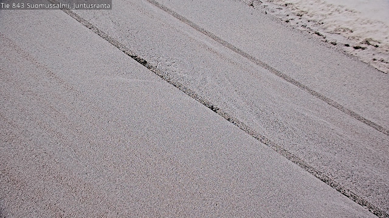 Kelikamerat Kuva Tie 843 Suomussalmi, Juntusranta, Suomussalmi, Kainuu