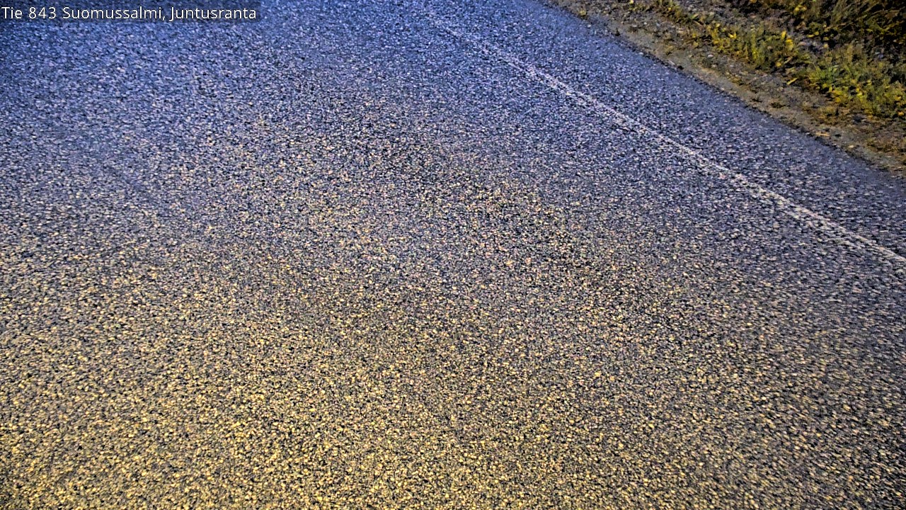 Kelikamerat Kuva Tie 843 Suomussalmi, Juntusranta, Suomussalmi, Kainuu