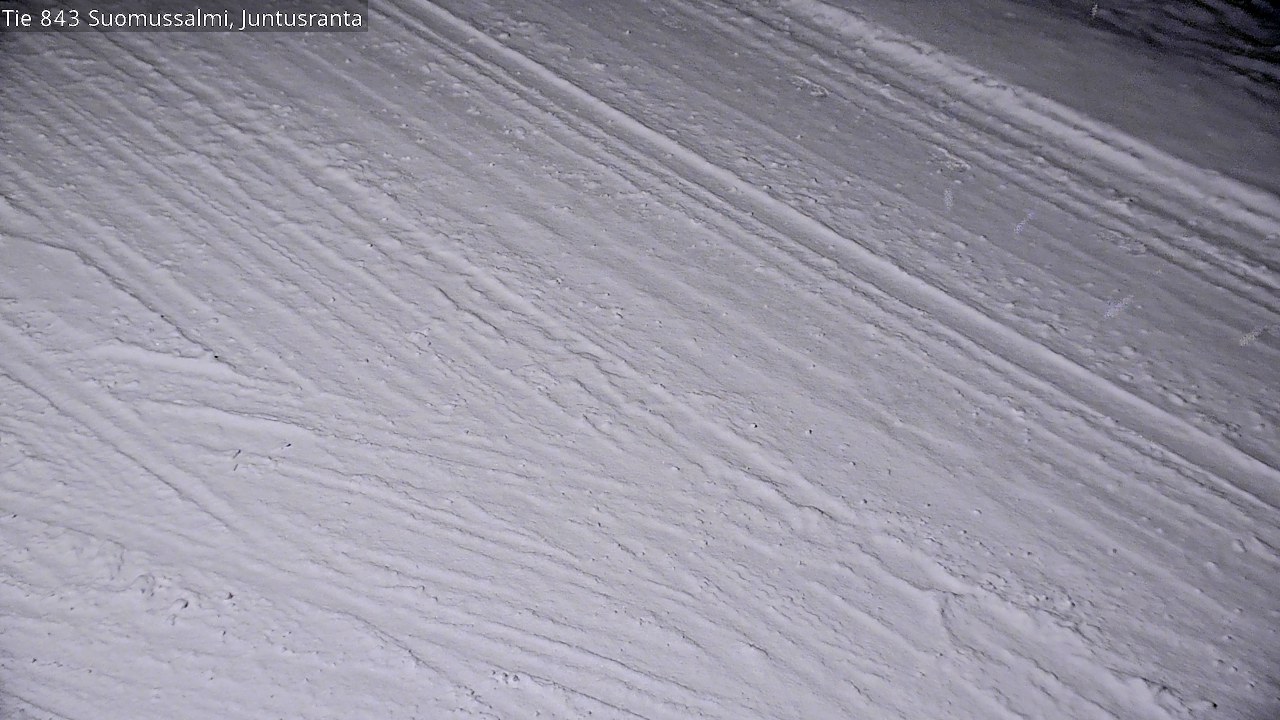 Weather Camera Image Road 843 Suomussalmi, Juntusranta, Suomussalmi, Kainuu