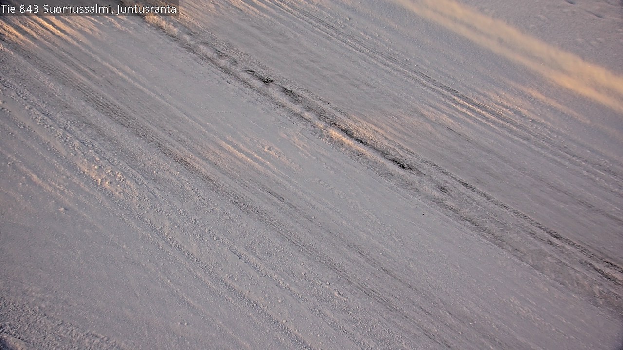 Kelikamerat Kuva Tie 843 Suomussalmi, Juntusranta, Suomussalmi, Kainuu