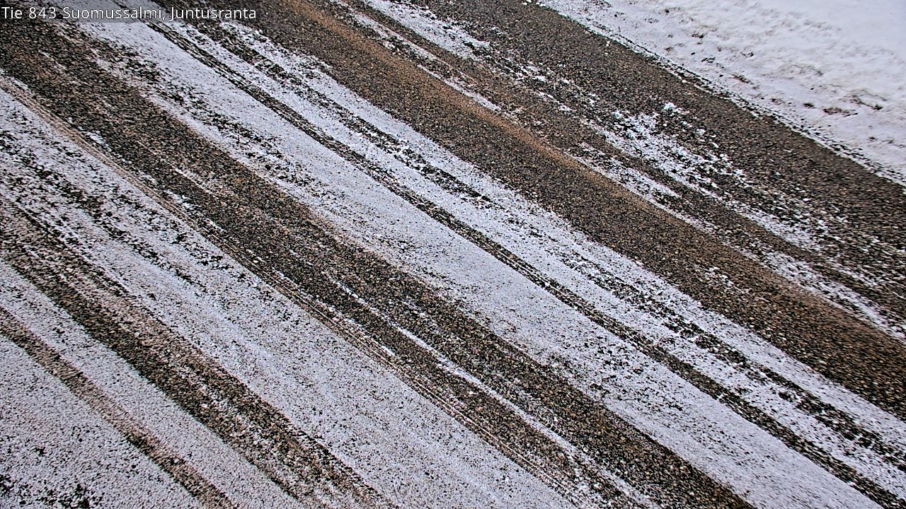 Kelikamerat Kuva Tie 843 Suomussalmi, Juntusranta, Suomussalmi, Kainuu