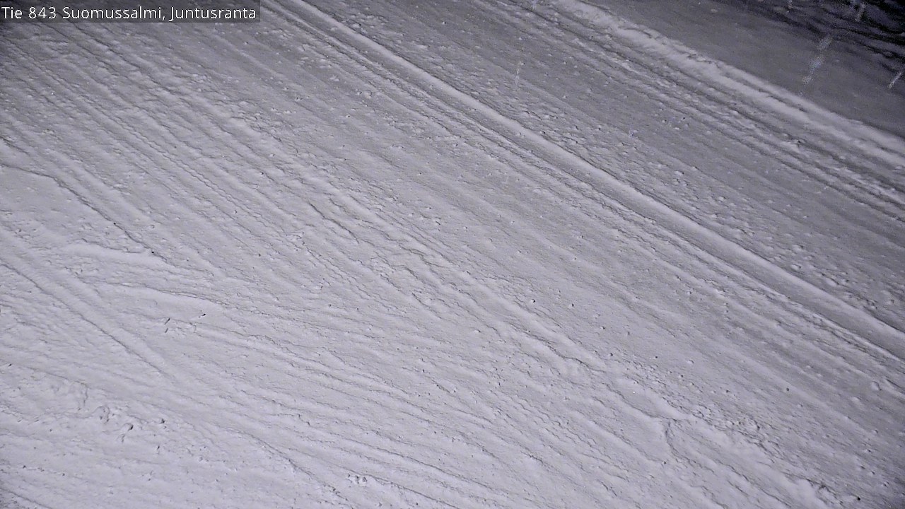 Weather Camera Image Road 843 Suomussalmi, Juntusranta, Suomussalmi, Kainuu