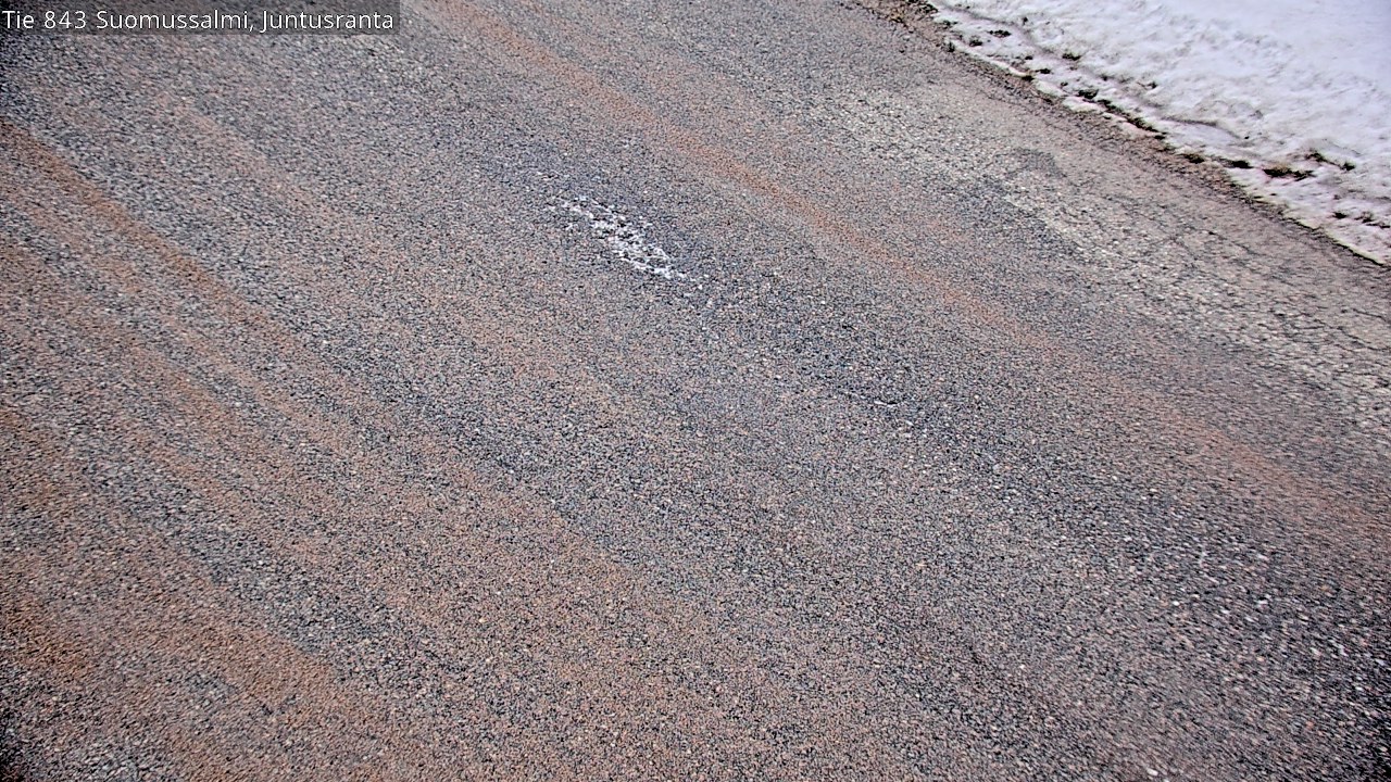 Kelikamerat Kuva Tie 843 Suomussalmi, Juntusranta, Suomussalmi, Kainuu