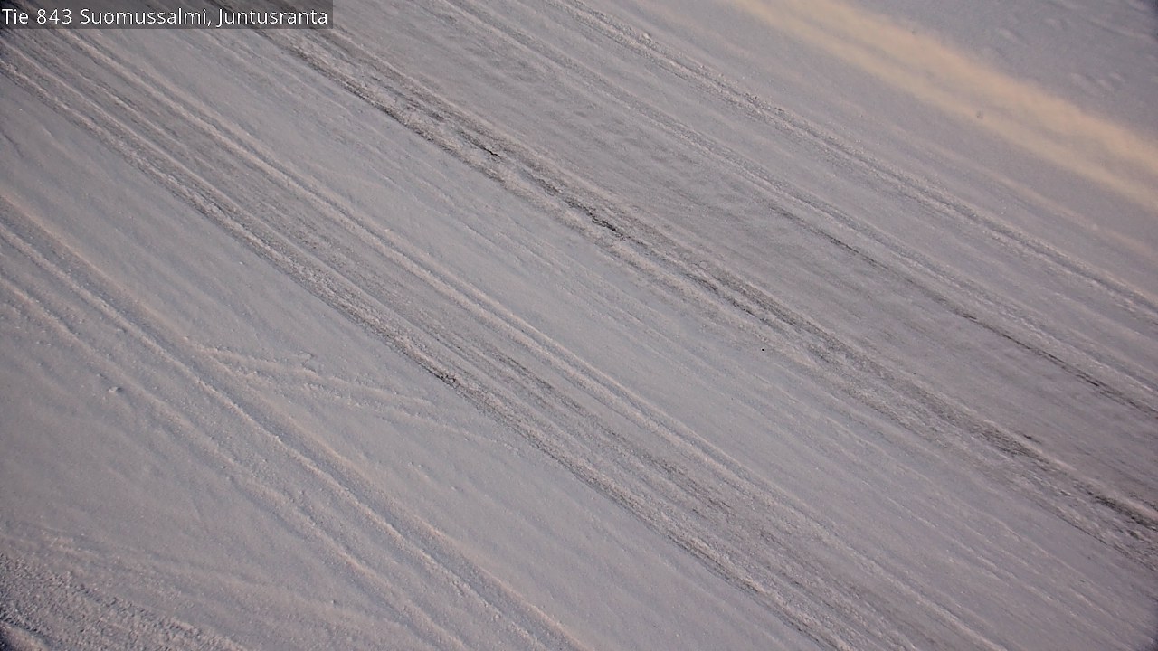 Kelikamerat Kuva Tie 843 Suomussalmi, Juntusranta, Suomussalmi, Kainuu