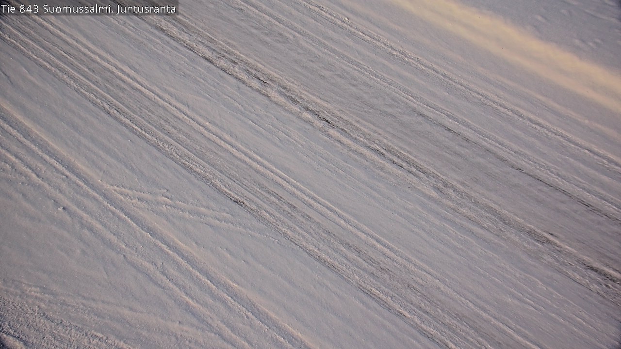 Kelikamerat Kuva Tie 843 Suomussalmi, Juntusranta, Suomussalmi, Kainuu