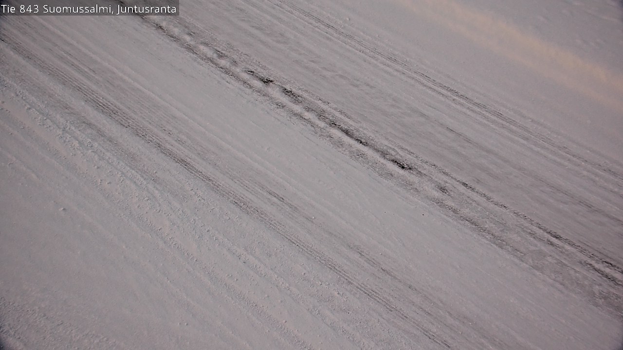 Kelikamerat Kuva Tie 843 Suomussalmi, Juntusranta, Suomussalmi, Kainuu