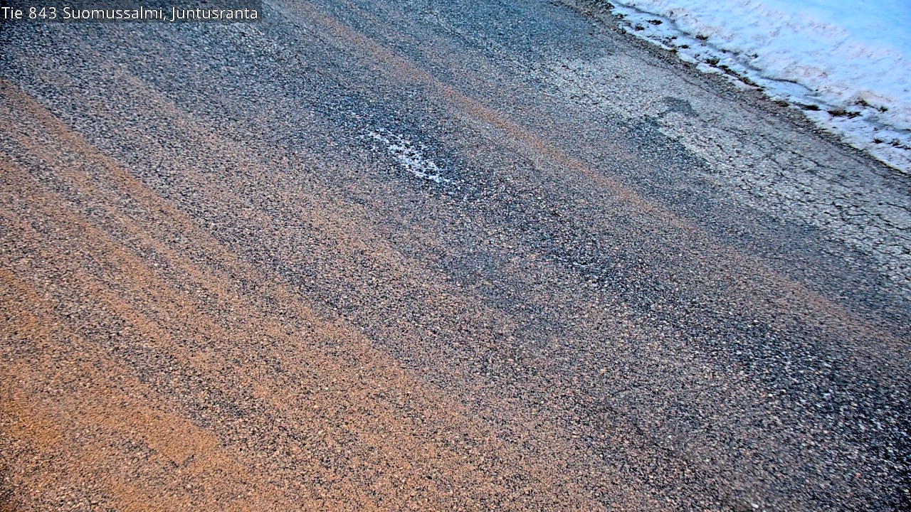 Kelikamerat Kuva Tie 843 Suomussalmi, Juntusranta, Suomussalmi, Kainuu