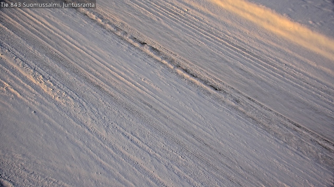 Kelikamerat Kuva Tie 843 Suomussalmi, Juntusranta, Suomussalmi, Kainuu
