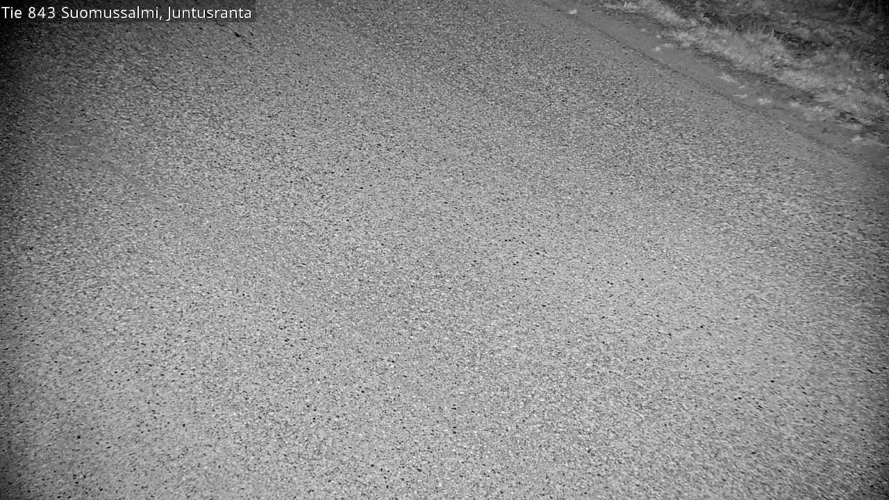 Weather Camera Image Road 843 Suomussalmi, Juntusranta, Suomussalmi, Kainuu