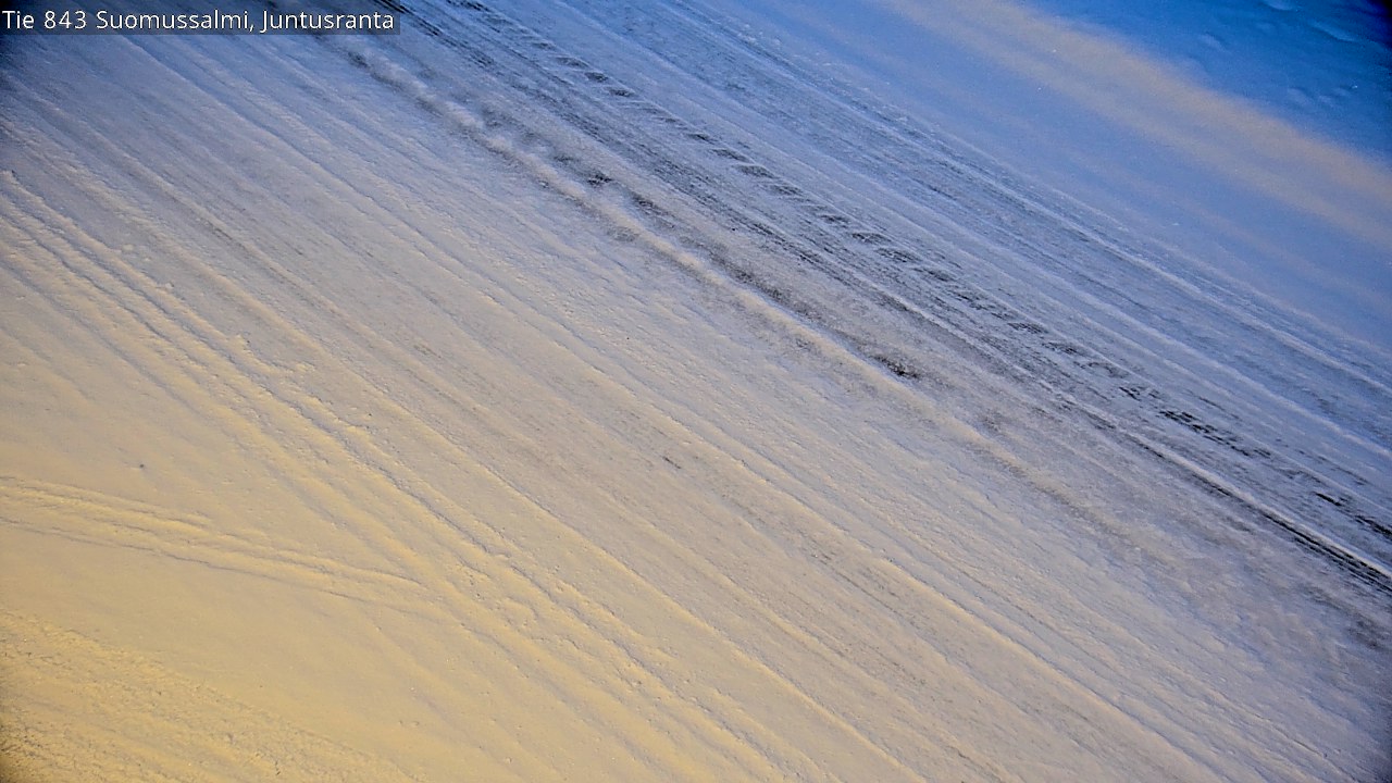 Kelikamerat Kuva Tie 843 Suomussalmi, Juntusranta, Suomussalmi, Kainuu