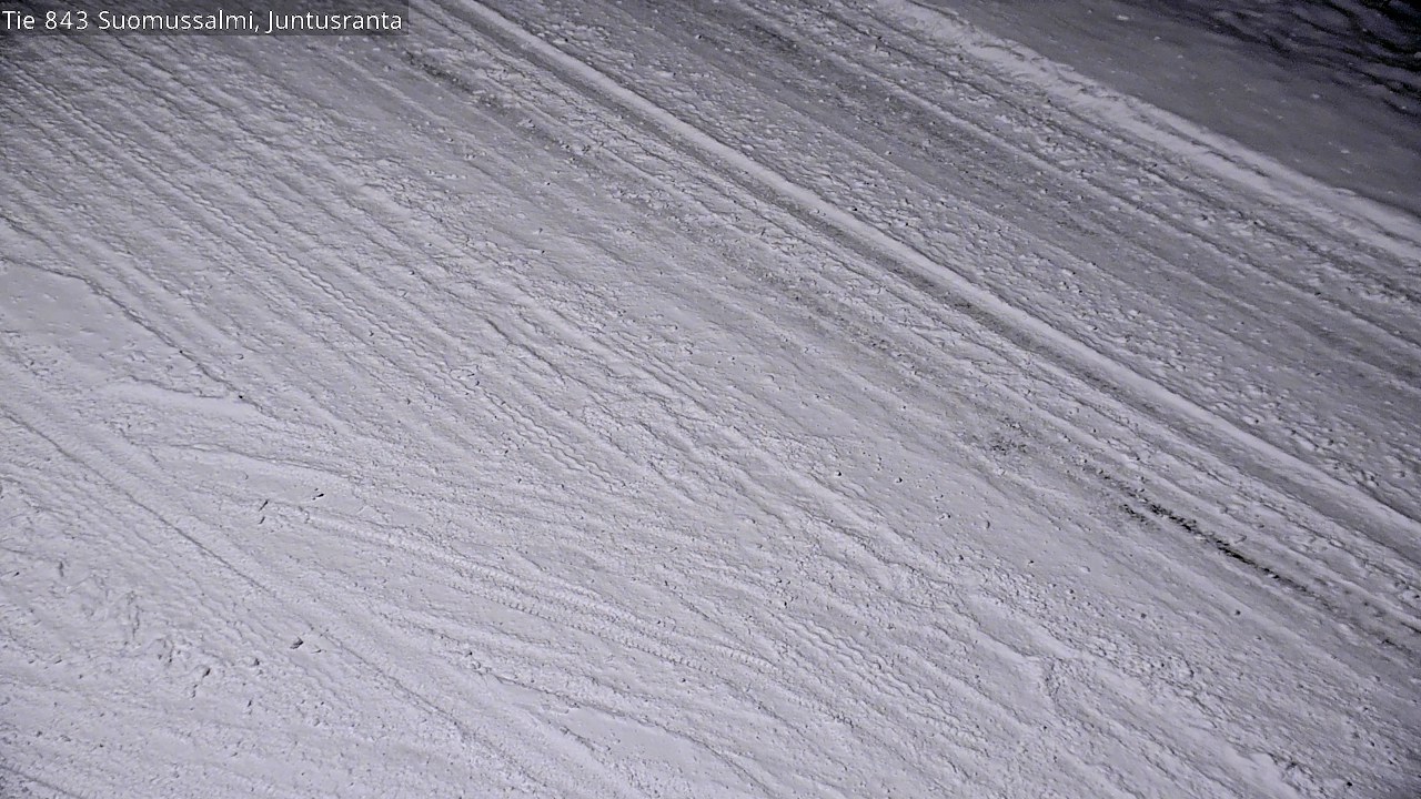 Weather Camera Image Road 843 Suomussalmi, Juntusranta, Suomussalmi, Kainuu
