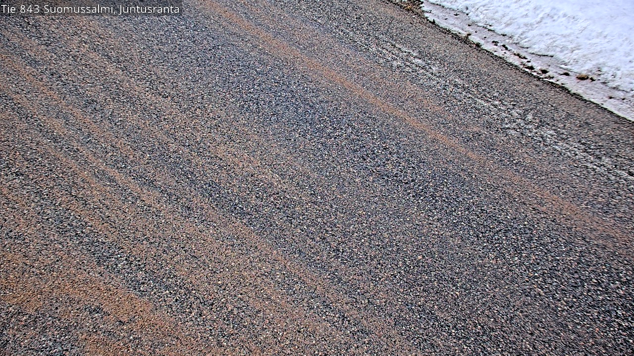 Kelikamerat Kuva Tie 843 Suomussalmi, Juntusranta, Suomussalmi, Kainuu