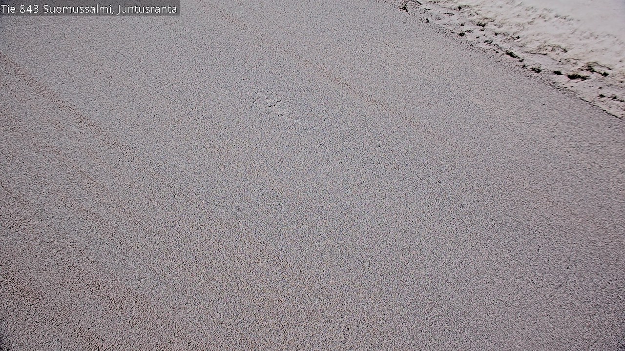 Kelikamerat Kuva Tie 843 Suomussalmi, Juntusranta, Suomussalmi, Kainuu