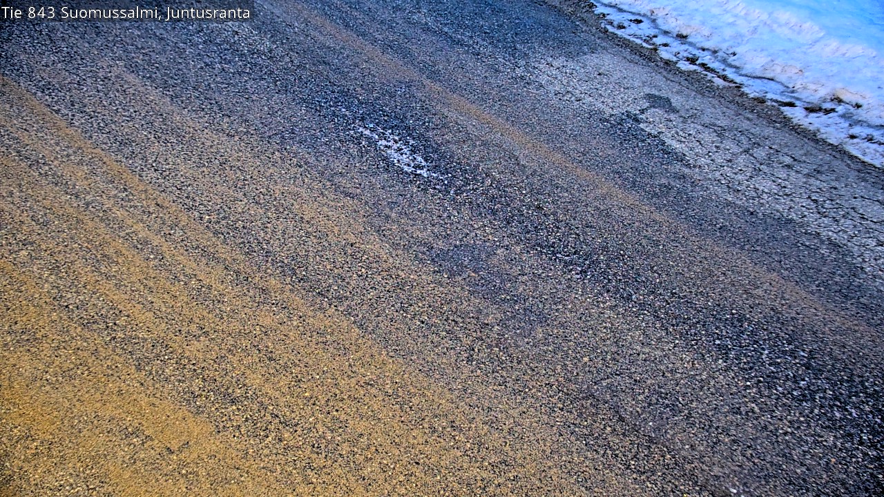 Kelikamerat Kuva Tie 843 Suomussalmi, Juntusranta, Suomussalmi, Kainuu