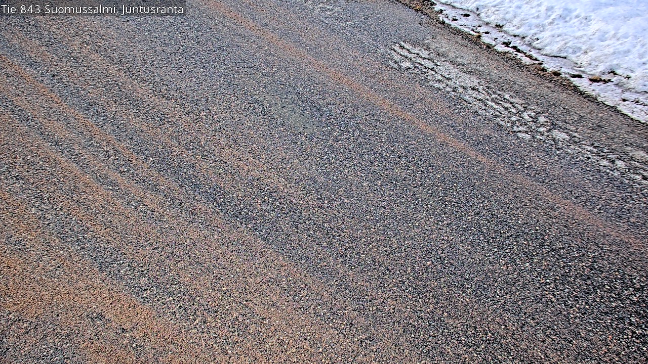 Kelikamerat Kuva Tie 843 Suomussalmi, Juntusranta, Suomussalmi, Kainuu