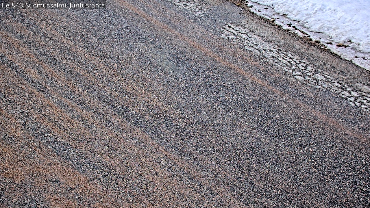 Kelikamerat Kuva Tie 843 Suomussalmi, Juntusranta, Suomussalmi, Kainuu