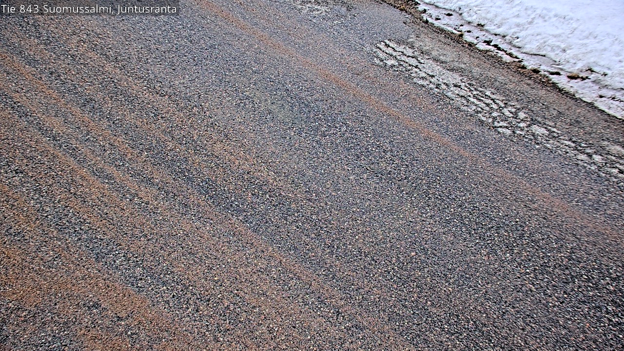 Kelikamerat Kuva Tie 843 Suomussalmi, Juntusranta, Suomussalmi, Kainuu