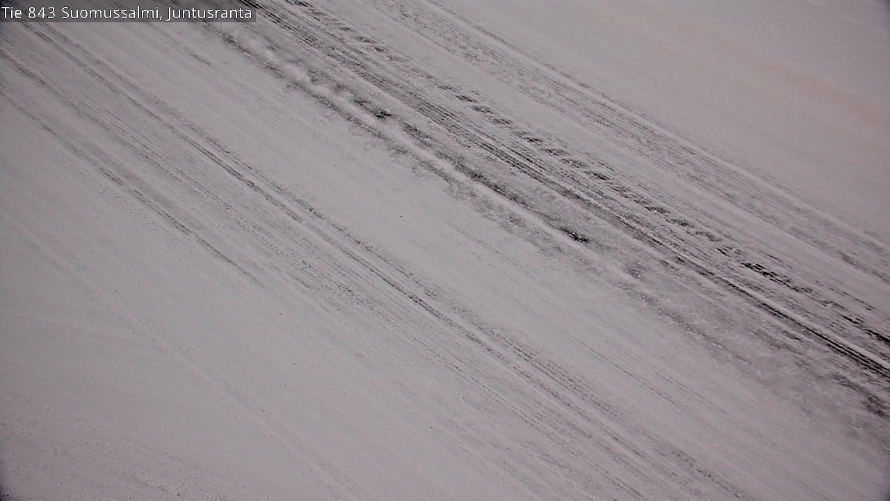 Weather Camera Image Road 843 Suomussalmi, Juntusranta, Suomussalmi, Kainuu